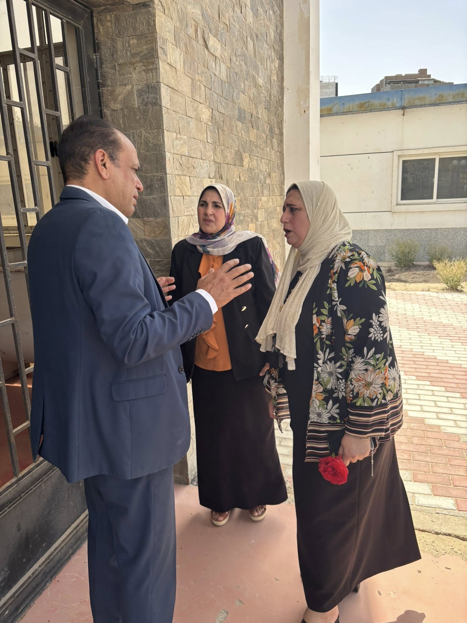 زيارة نائب رئيس الجامعة لمعهد الاستزراع السمكي ضمن فعاليات الأسبوع البيئي