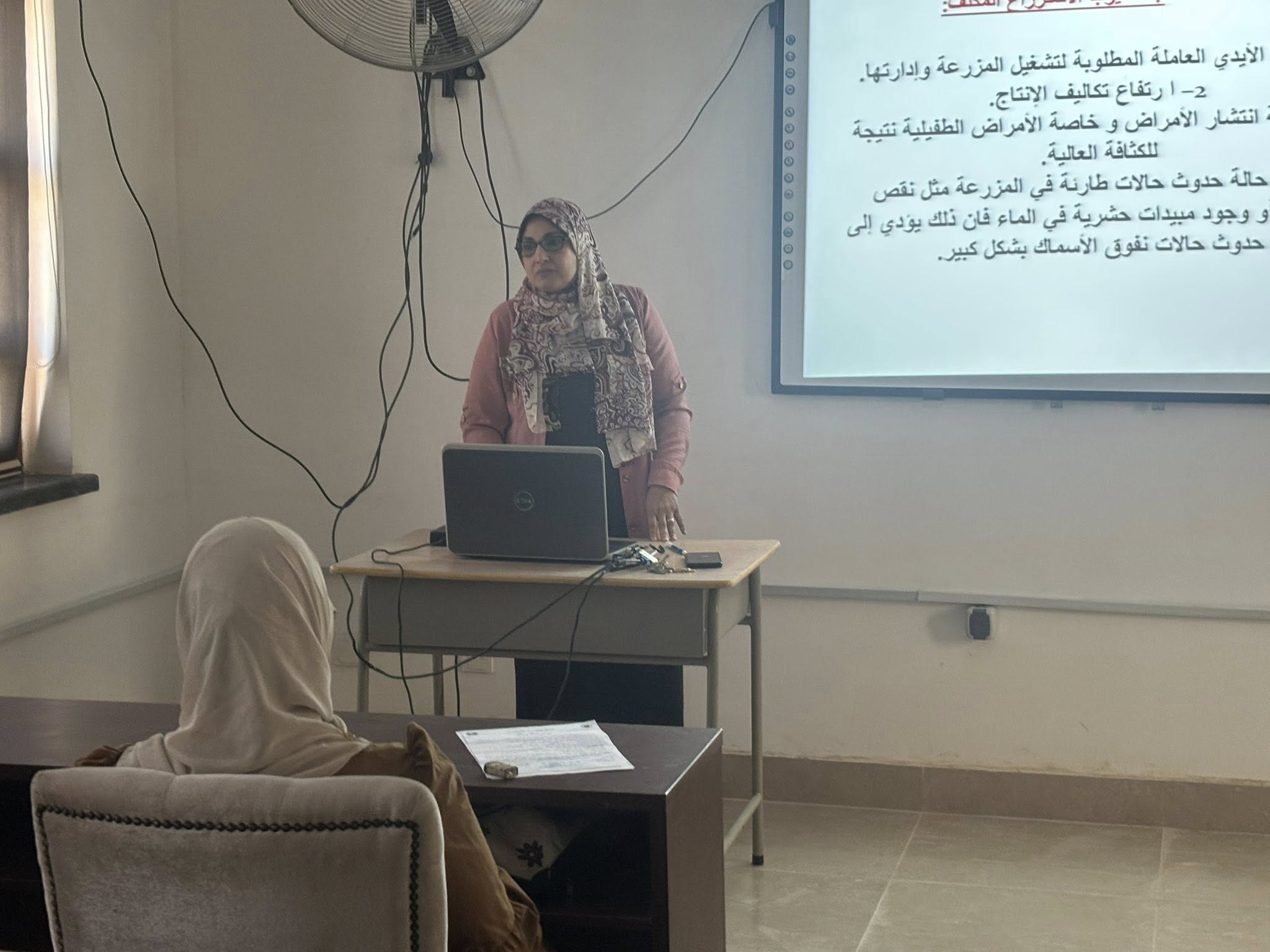 انطلاق التدريب الصيفي لطلاب كلية العلوم – جامعة قناة السويس بمعهد الاستزراع السمكي