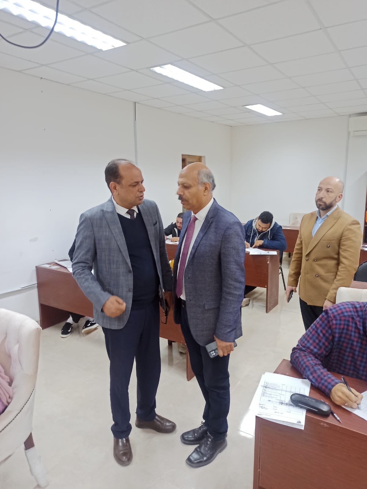 ختام امتحانات الفصل الدراسي الأول لطلبة الدراسات العليا بمعهد الاستزراع السمكي وتكنولوجيا الأسماك