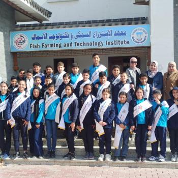 طلاب مدرسة (هيئة قناة السويس) في ضيافة معهد الإستزراع السمكي وتكنولوچيا الأسماك