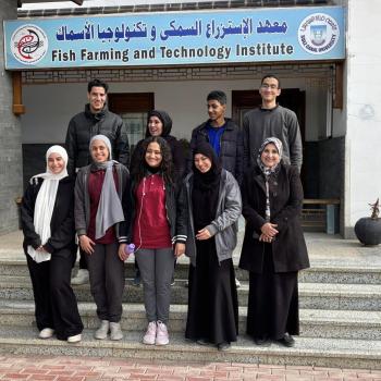 طلاب مدرستي ( الفاروق العمر و مدرسه الطائف ) في ضيافة معهد الإستزراع السمكي وتكنولوچيا الأسماك