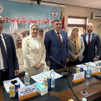 في رحاب معهد الإستزراع السمكي وتكنولوجيا الأسماك، تم بحمد الله يوم الثلاثاء الموافق ٢٠٢٥/١١/١٨ مناقشة رسالة الماجستير المقدمة من الباحثة/ تسنيم أحمد محمود إبراهيم    