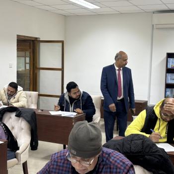 بدء إمتحانات الفصل الدراسي الاول لطلبة الدراسات العليا بمعهد الإستزراع السمكي وتكنولوجيا الاسماك 2025/2026